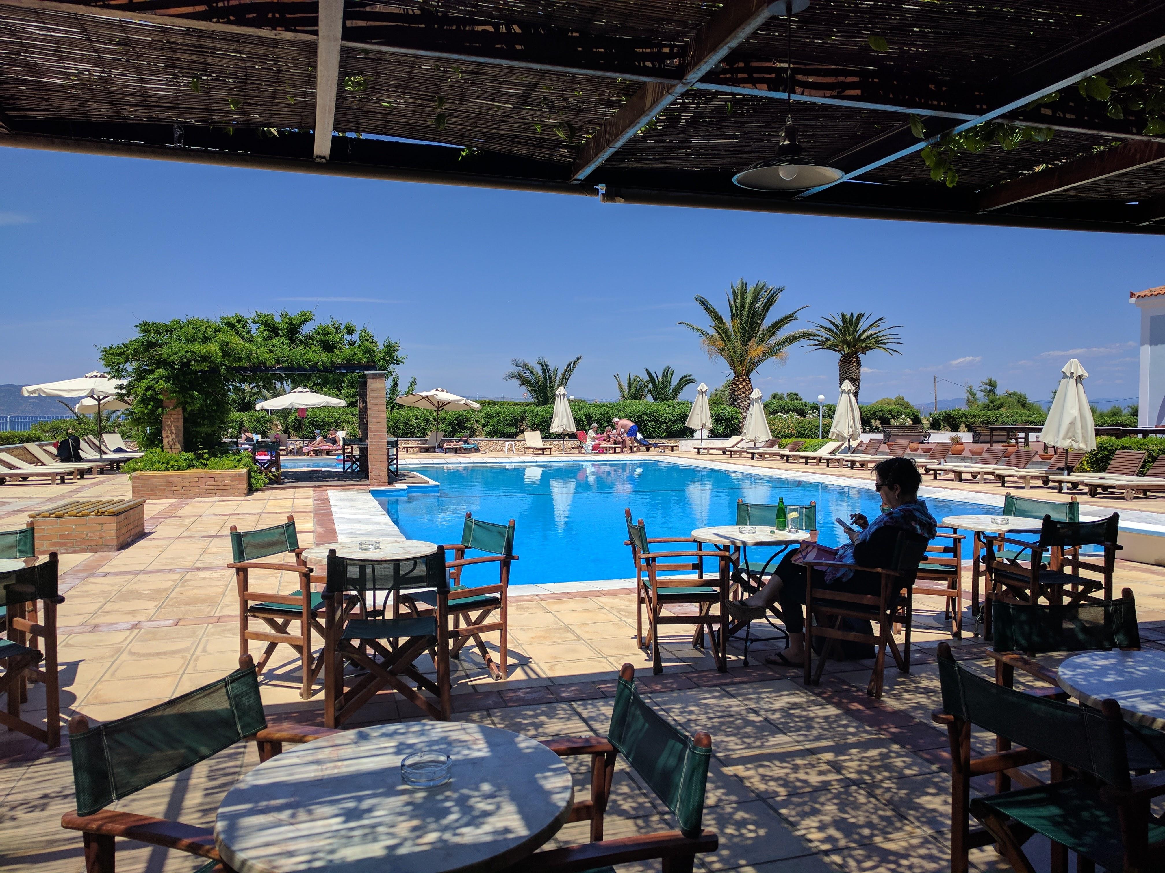 Panselinos Hotel Eftalou Exterior photo