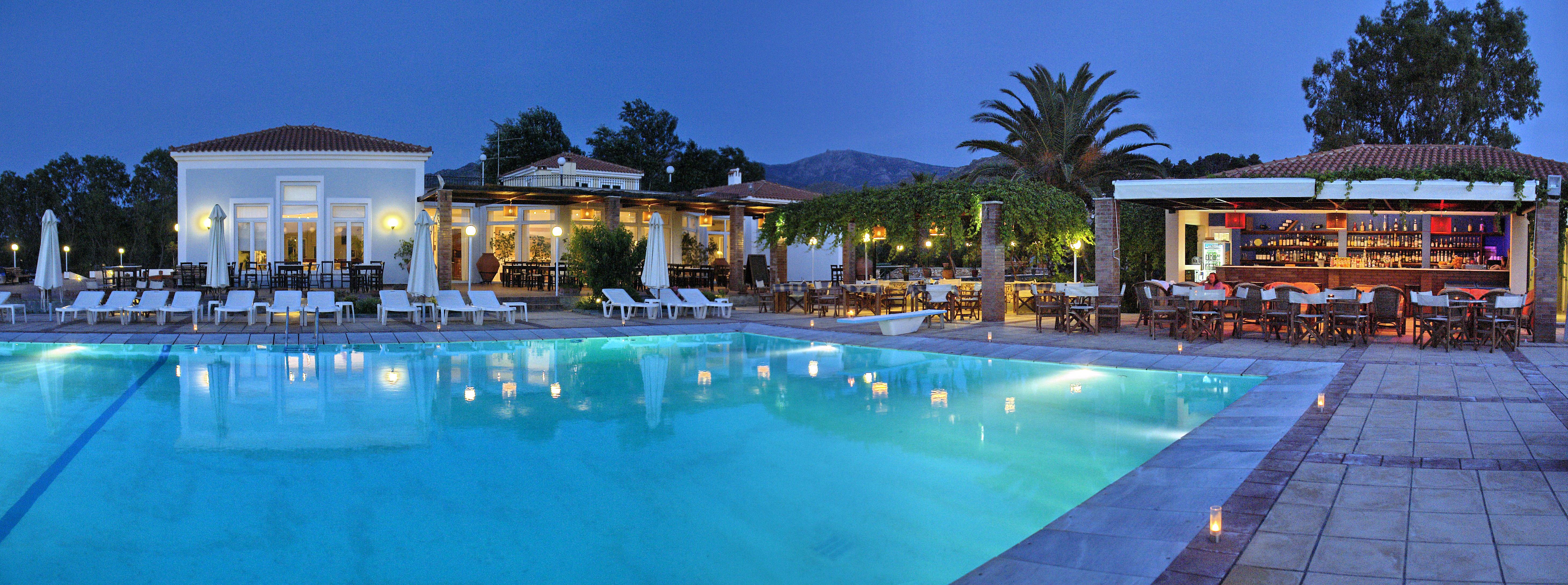 Panselinos Hotel Eftalou Exterior photo